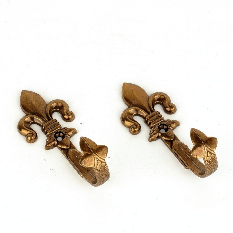 Háčiky na pištole 10,5 cm sada 2 kusov bronzové