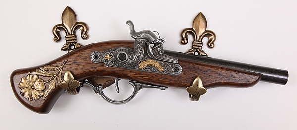 Háčiky na pištole 10,5 cm sada 2 kusov bronzové