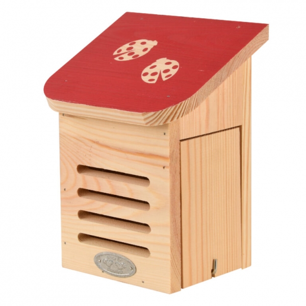 Hmyzie domček pre lienky červený 15x12x20cm