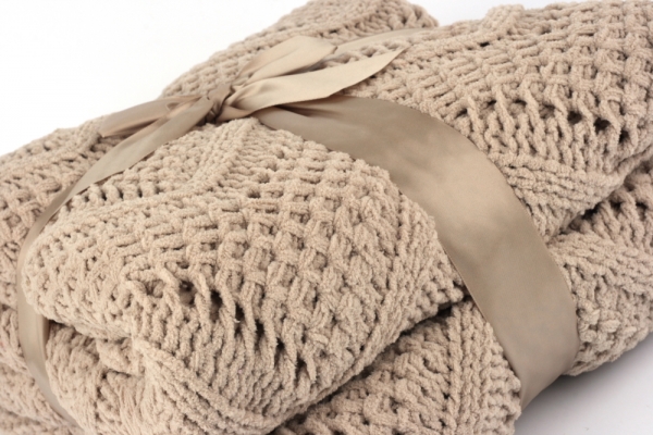 Hnedá deka 130x160cm