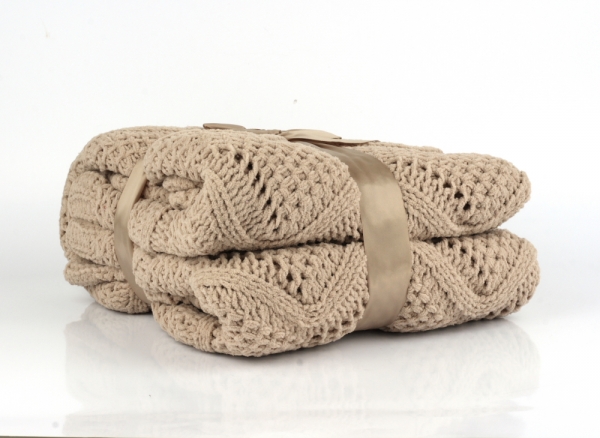 Hnedá deka 130x160cm