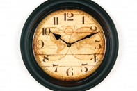 Hodiny 30cm pologule