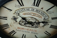 Hodiny 47cm Bordeaux