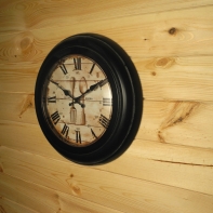 Hodiny Bistro kovové 32cm