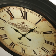 Hodiny dekoračné nástenné XXL Francúzsko 70cm