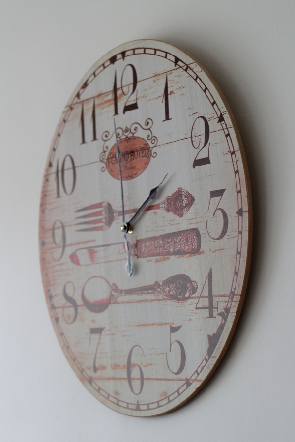 Hodiny do jedálne Grand Hotel 52cm - VYŘAZENO