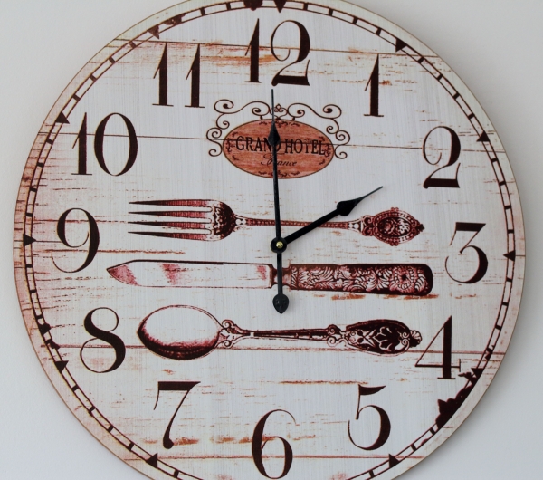Hodiny do jedálne Grand Hotel 52cm - VYŘAZENO