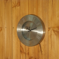 Hodiny do kuchyne kovové 24cm