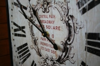 Hodiny hranaté Brodway 60x60cm