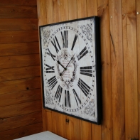 Hodiny hranaté Brodway 60x60cm