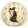 Hodiny mačka 30cm