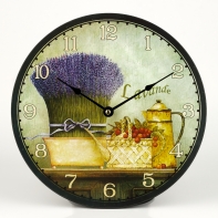 Hodiny levanduľa 30cm