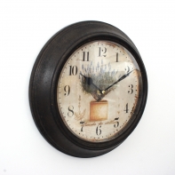 Hodiny levandule v kvetináči 29cm