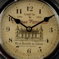 Hodiny na stenu Grand Vin du Chateau Patronette 1934  22cm