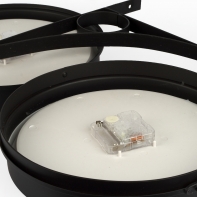 Obojstranné staničné hodiny Gare De Lyon 43x43x10cm