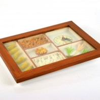 Hodiny nástenné do kuchyne 22x28cm