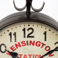 Hodiny nástenné Kensington station London 1879