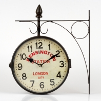 Hodiny nástenné Kensington station London 1879