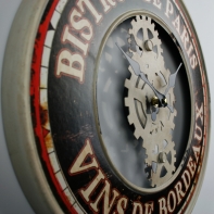 Hodiny nástenné kovové BIstrot de Paris 39cm