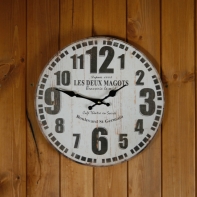 Hodiny nástenné Les Deux Magots
