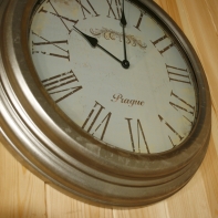 Hodiny nástenné Prague pozinkované 41cm