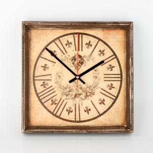 Hodiny nástenné s anjelikov 28x28cm