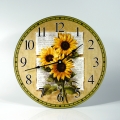 Hodiny nástenné slnečnice