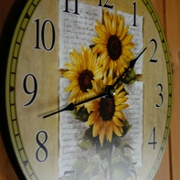 Hodiny nástenné slnečnice