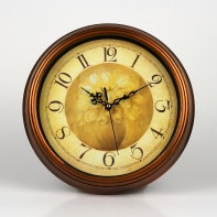 Nástenné hodiny vrubkovaný kruh 30cm