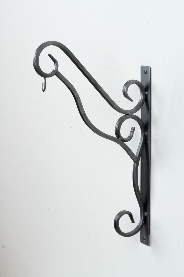 Hodiny obojstranné s konzolou 34x41x10cm