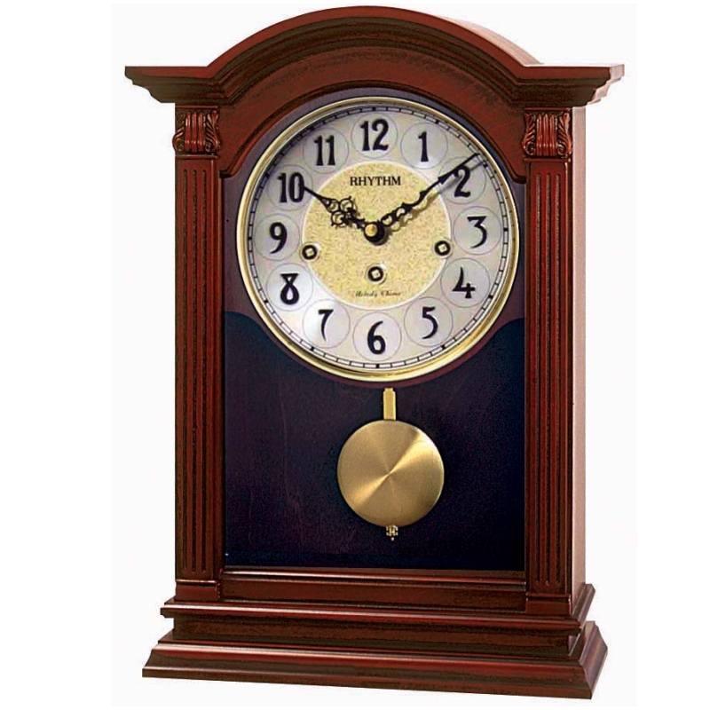 Hodiny s kyvadlem 29,6x41x13cm