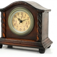 Hodiny stolný antik Paris 190x173x108mm