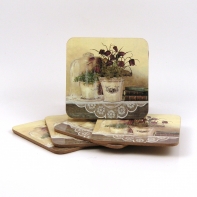 Hodiny stolný chalupárskej so stojanom 21cm