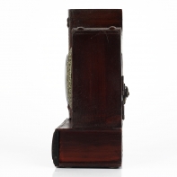 Stolové drevené hodiny 18x10,5x21cm