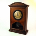 Hodiny stolové drevené 28cm - bez kyvadla
