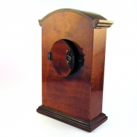 Hodiny stolové drevené 28cm