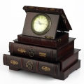 Stolové drevená hodiny knihy 28cm