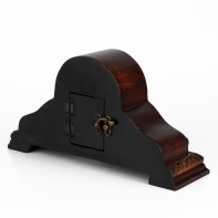 Stolové drevené ležaté hodiny 30x9,5x16cm