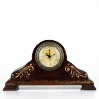 Stolové drevené ležaté hodiny 30x9,5x16cm