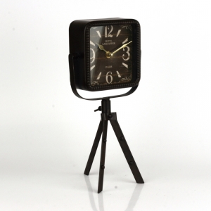 Hodiny stolný Hotel Lancaster 17x10x34cm