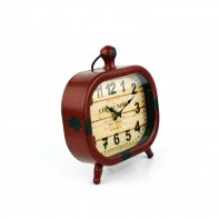 Hodiny stolné kovové 20x15x5cm