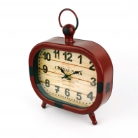 Hodiny stolné kovové 20x15x5cm