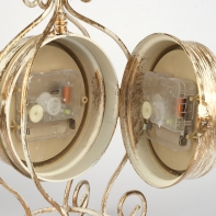 Stolové hodiny obojstranné 17x29x11xm