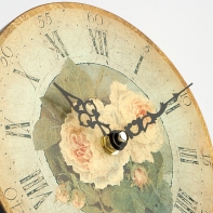 Stolové hodiny ruža 19x22x4cm