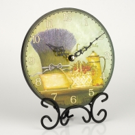 Stolové hodiny so stojančekom 21cm