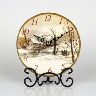Stolové hodiny zima 18x22x4