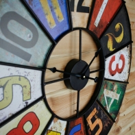 Hodiny terč XL 58cm 