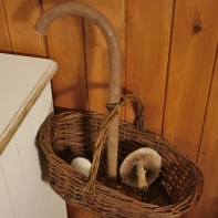 Hubársky košík s palicou 105cm