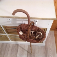 Hubársky košík s palicou 105cm