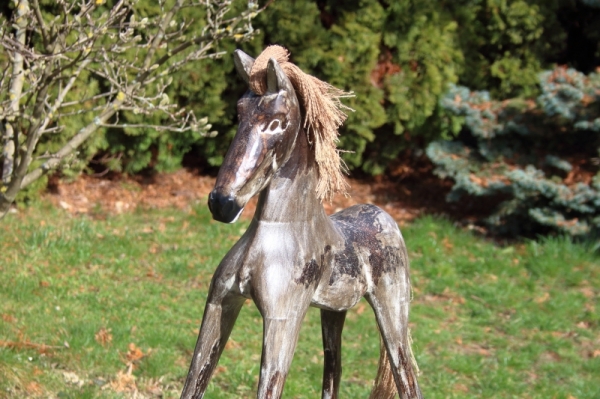 Hojdací koník retro 60cm